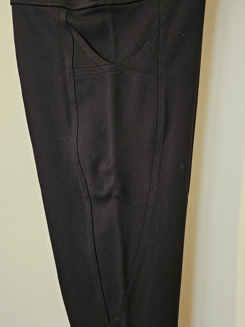 Max Studio Size S Black Women's Jogger Leggings Pants with Side Pocket